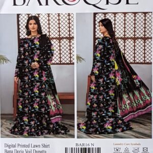 BAROQUE DIGITAL PRINTED LAWN