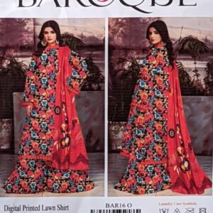 BAROQUE DIGITAL PRINTED LAWN